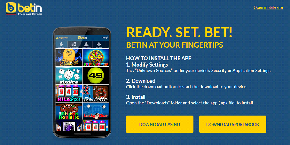 betin mobile app