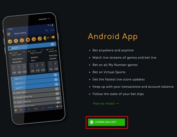 latest mozzartbet app download