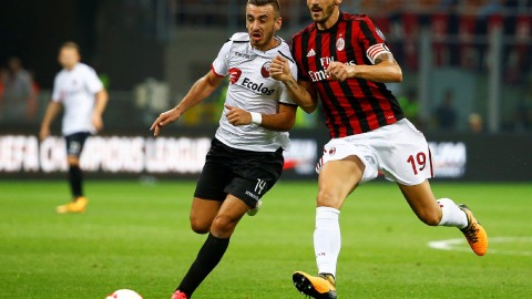 Austria Vienna v AC Milan, Thursday