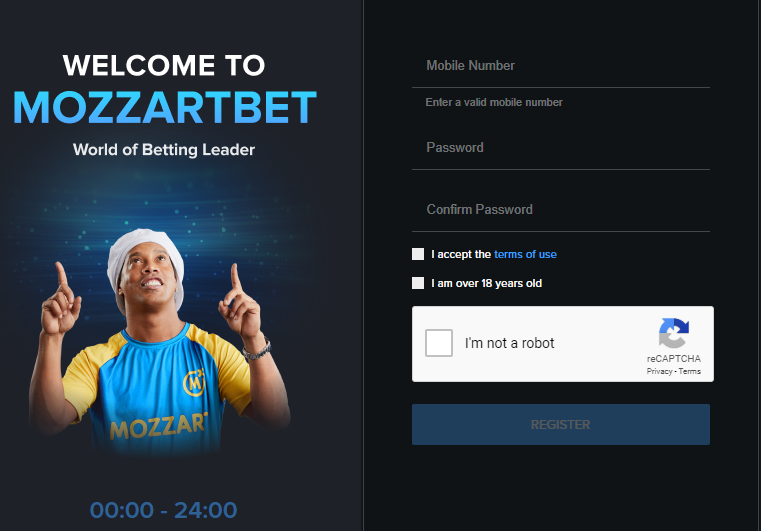 Mozzartbet registration