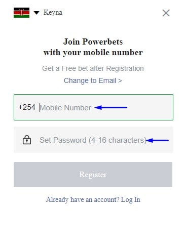 powerbet registration