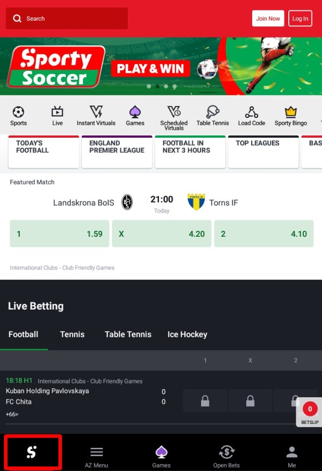 sportybet app