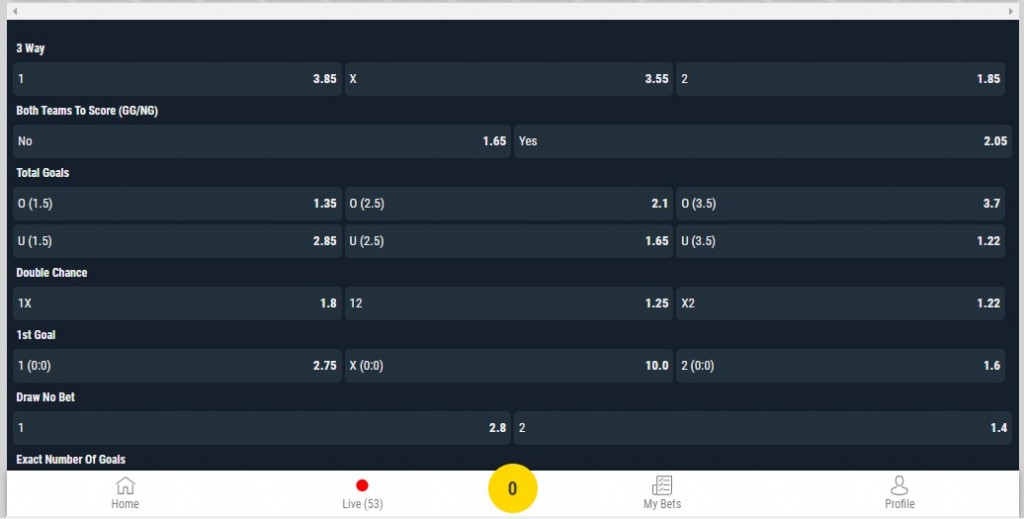 virtual betting