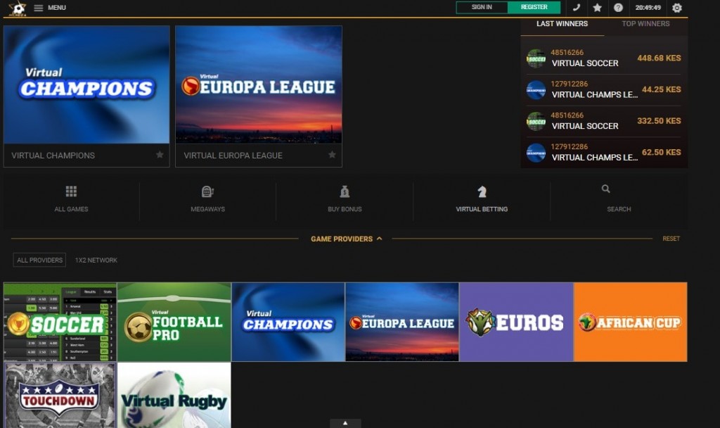 virtual sport mcheza