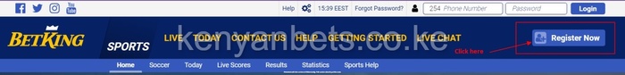 betking registration
